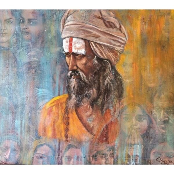 The Sage and the Tapestry of Faces