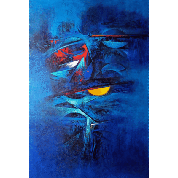 Ranjit Kurmi Abstract Painting